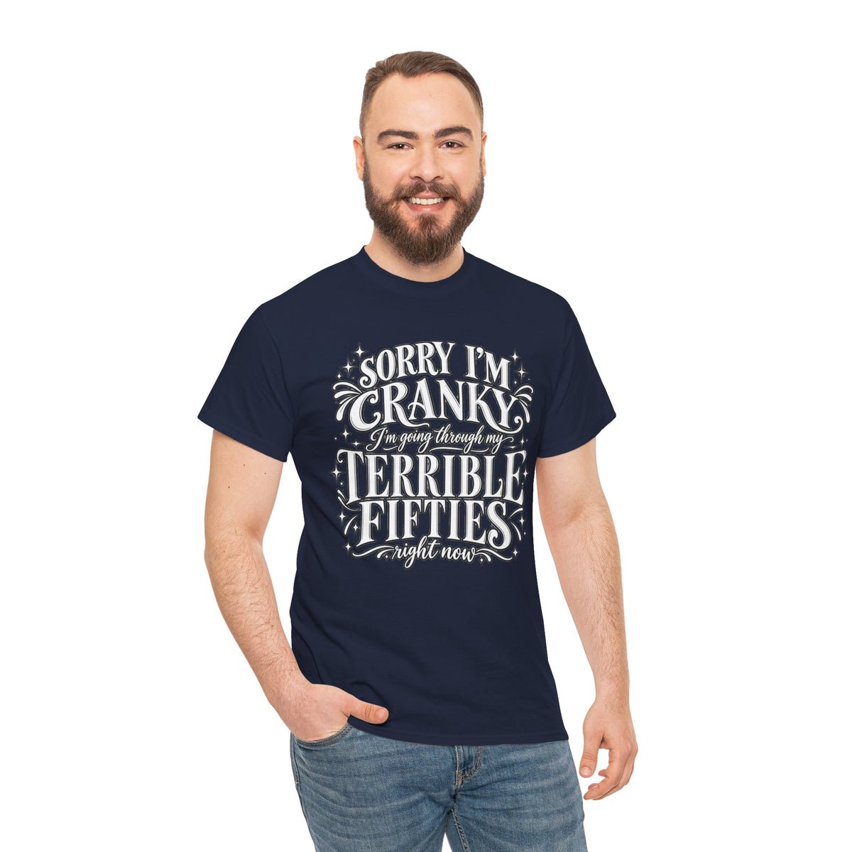 Sorry I'm Cranky—Terrible Fifties Funny Graphic Tee