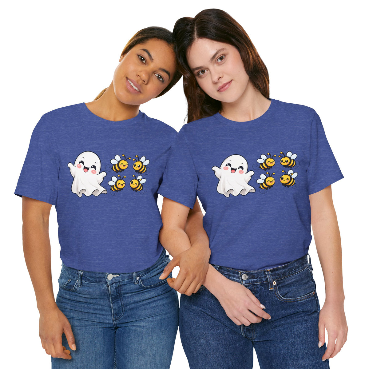 Boo & Bees Halloween Tee – Cute Ghost & Bee Shirt | Spooky Season Must-Have