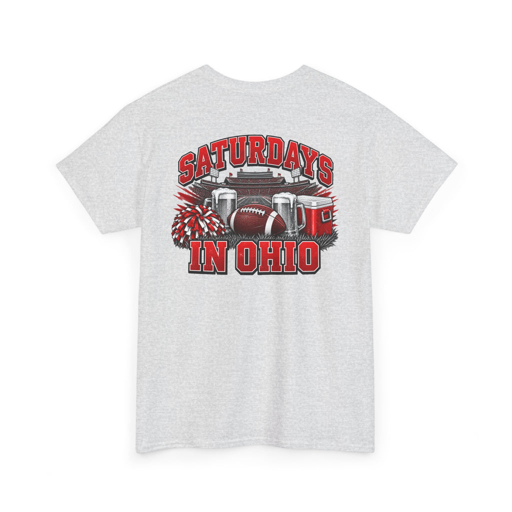 T-Shirt — Saturdays in Ohio Football & Tailgate Tee