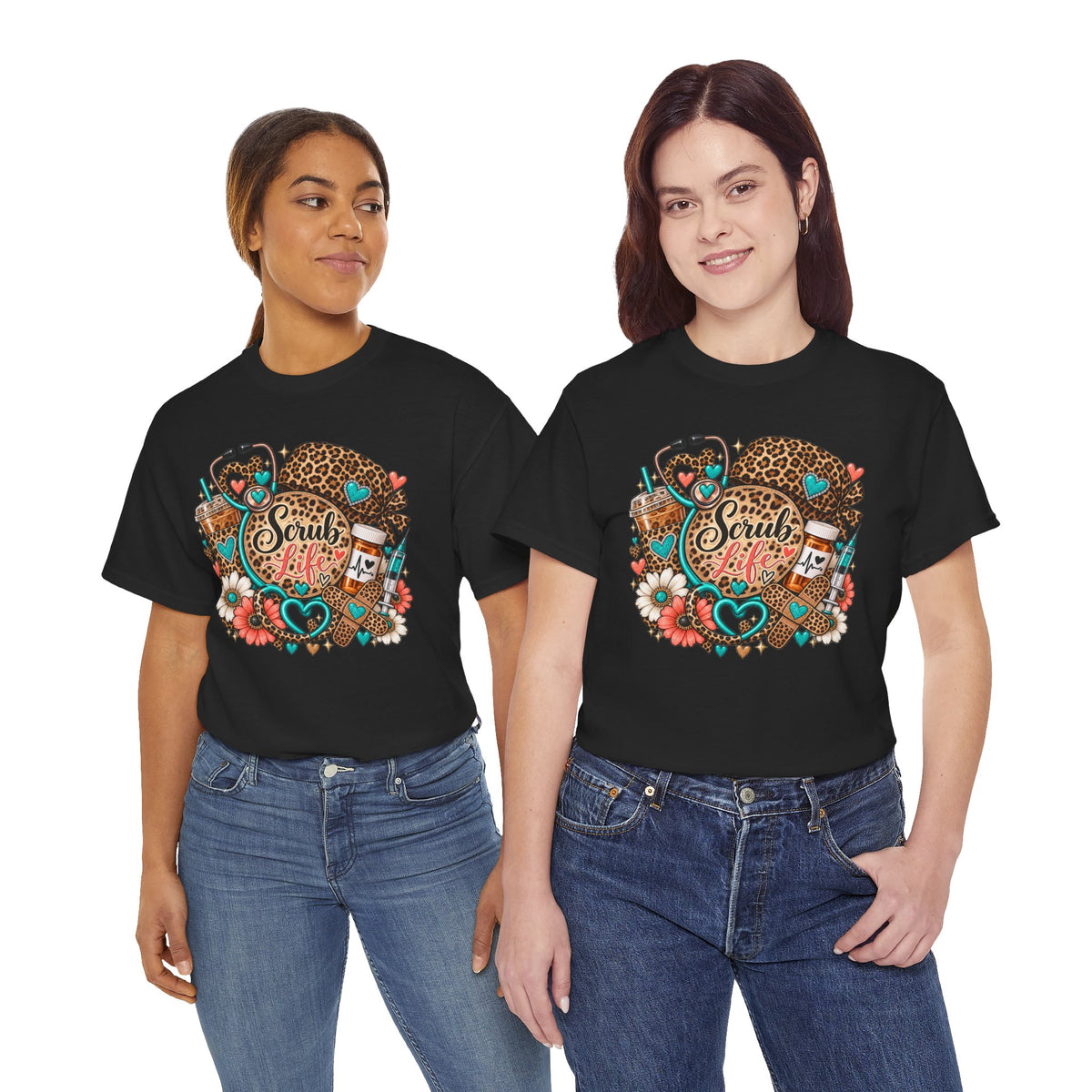 Scrub Life Graphic Tee