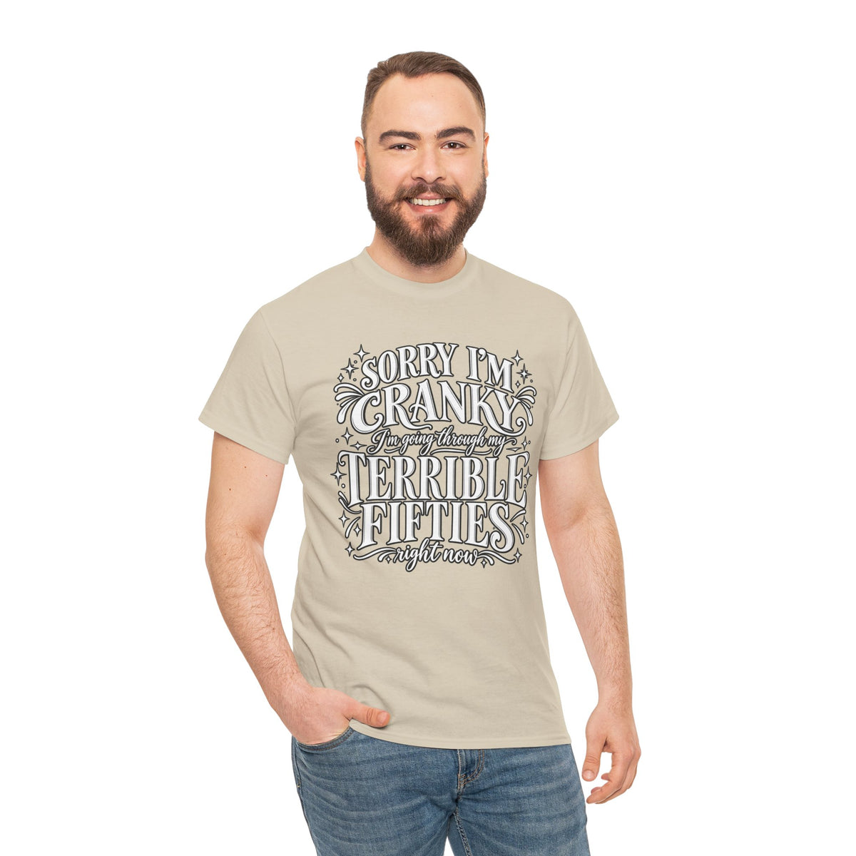Sorry I'm Cranky—Terrible Fifties Funny Graphic Tee