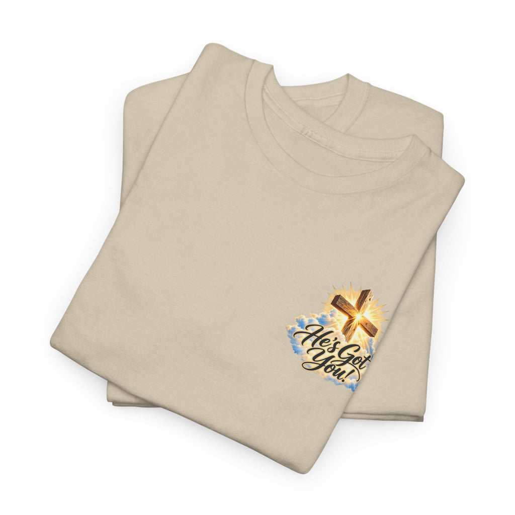 Don't Overthink It He's Got You Tee — Christian Cross Inspirational T‑Shirt