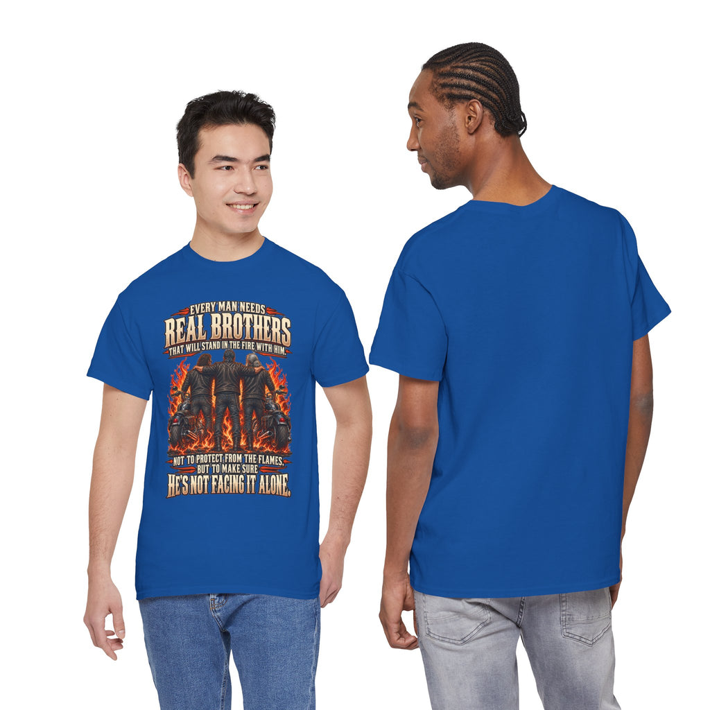 Real Brothers Graphic T-Shirt – Brotherhood and Strength