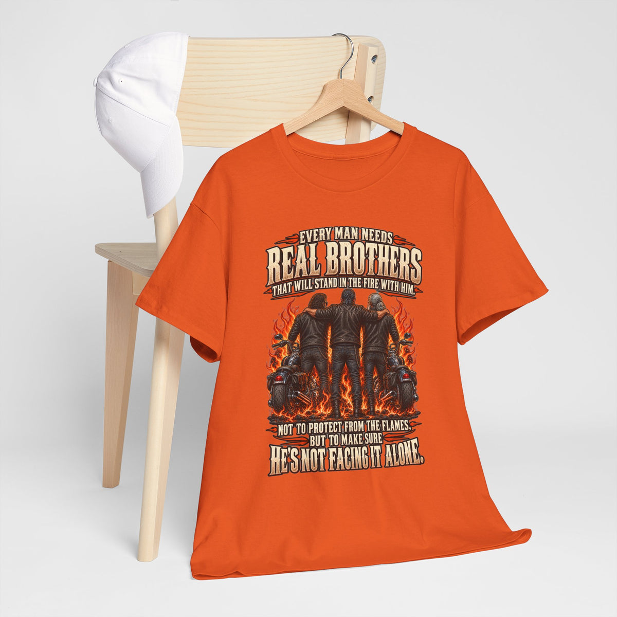 Real Brothers Graphic T-Shirt – Brotherhood and Strength