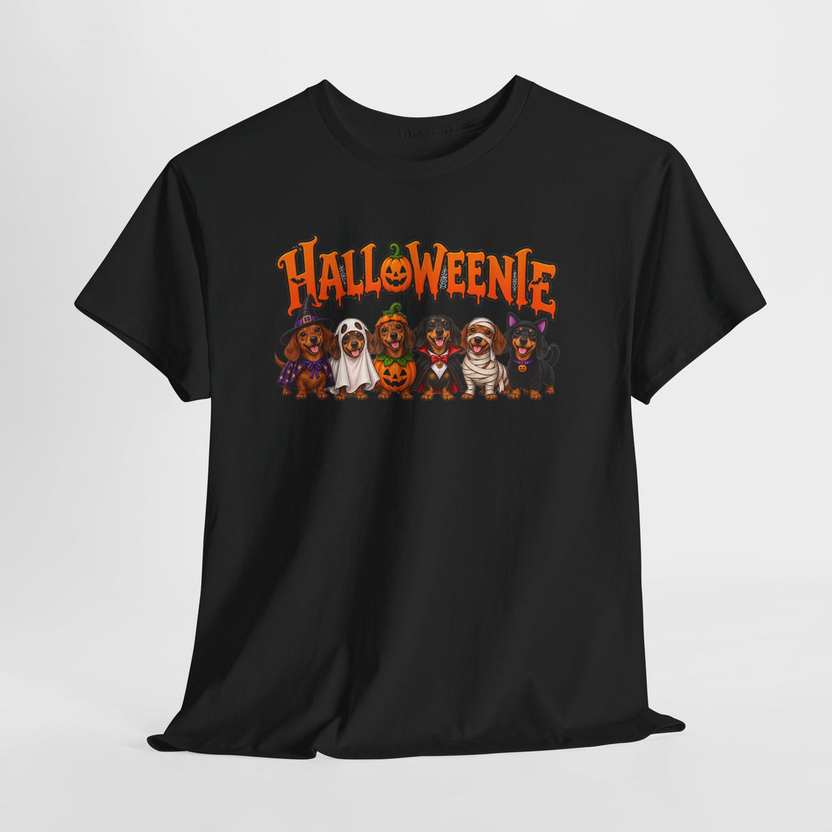 Halloweenie Dachshund T-Shirt | Halloween Dog Graphic