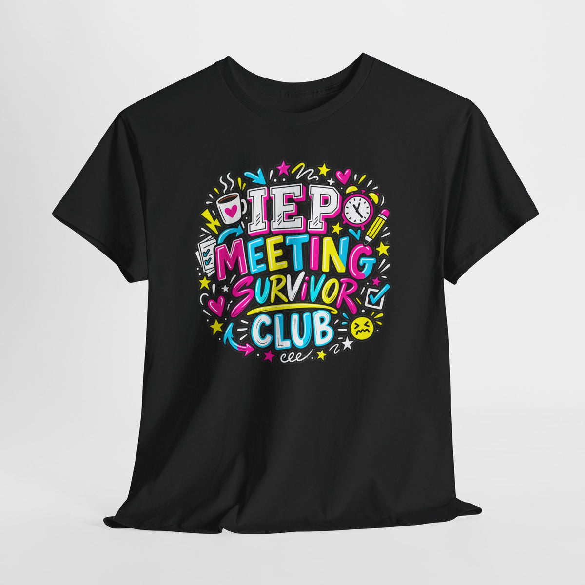 Video Meeting Survivor Club T-Shirt — Funny Remote Work Tee
