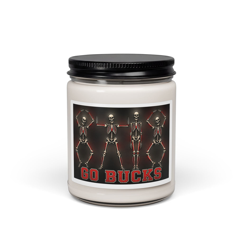Go Bucks Scented Soy Candle — 9oz Team Spirit Candle for Fans