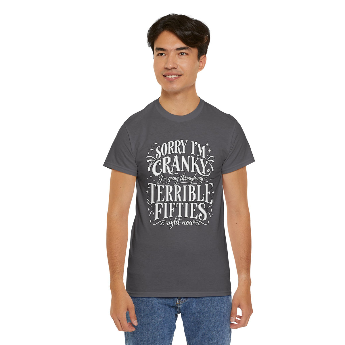 Sorry I'm Cranky—Terrible Fifties Funny Graphic Tee
