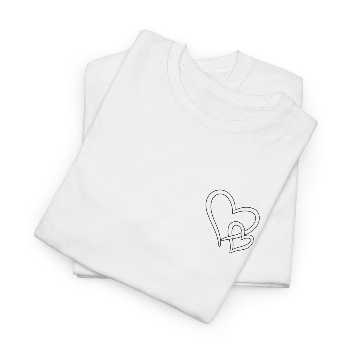 Inspirational Heart T-Shirt – "To the Person Behind Me: You Are Amazing, Beautiful and Enough" Motivational Tee