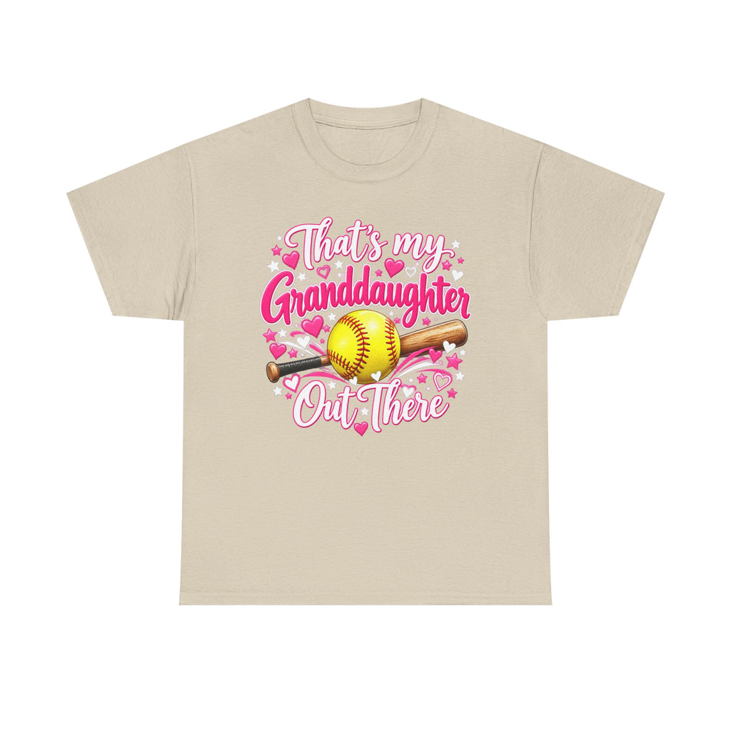 That’s My Granddaughter Out There Softball Grandma T-Shirt