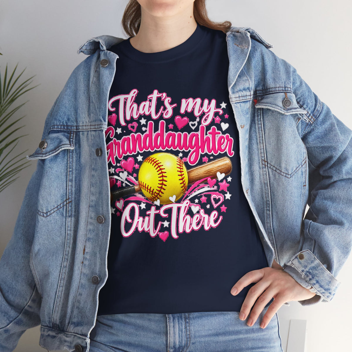 That’s My Granddaughter Out There Softball Grandma T-Shirt