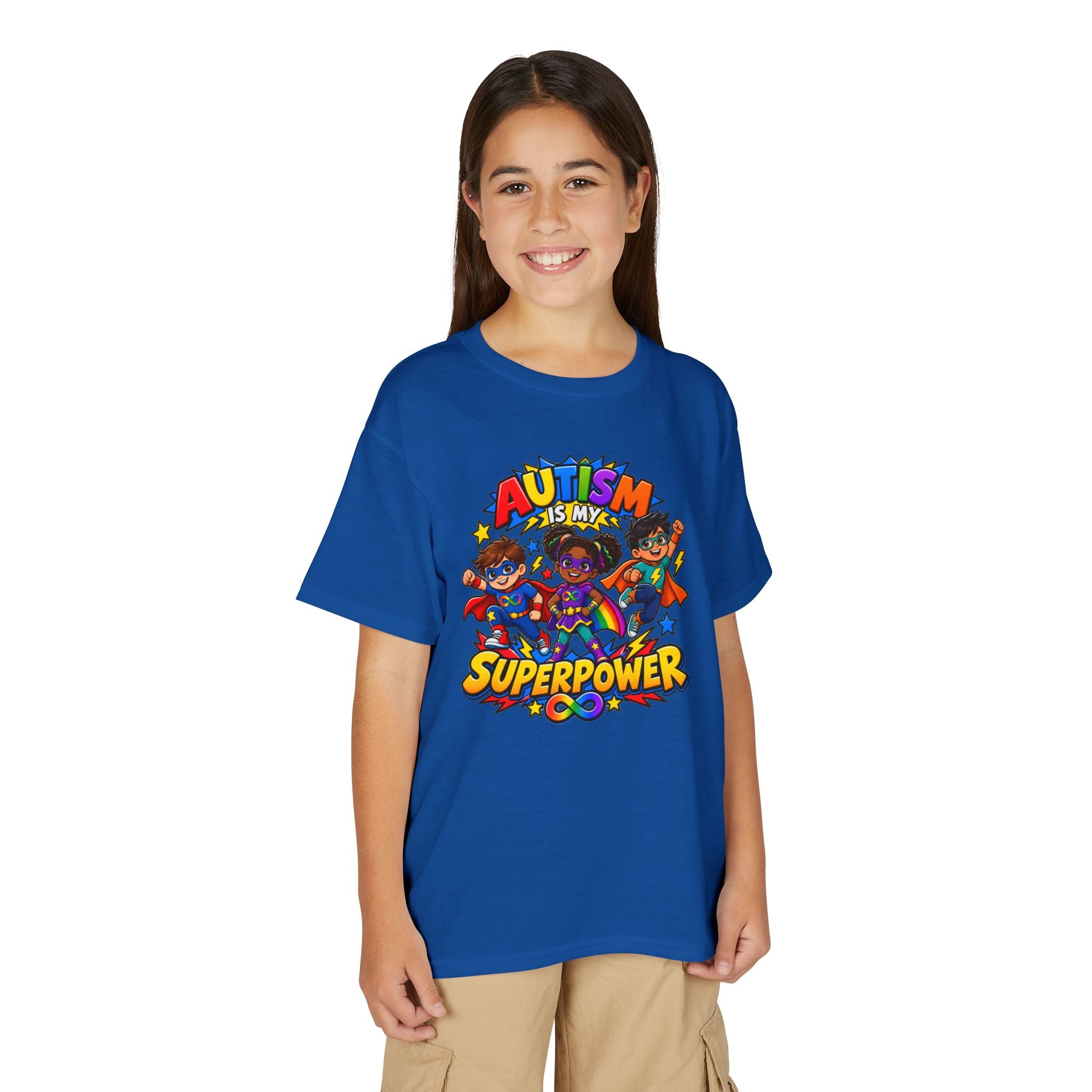 Autism Is My Superpower Youth T-Shirt