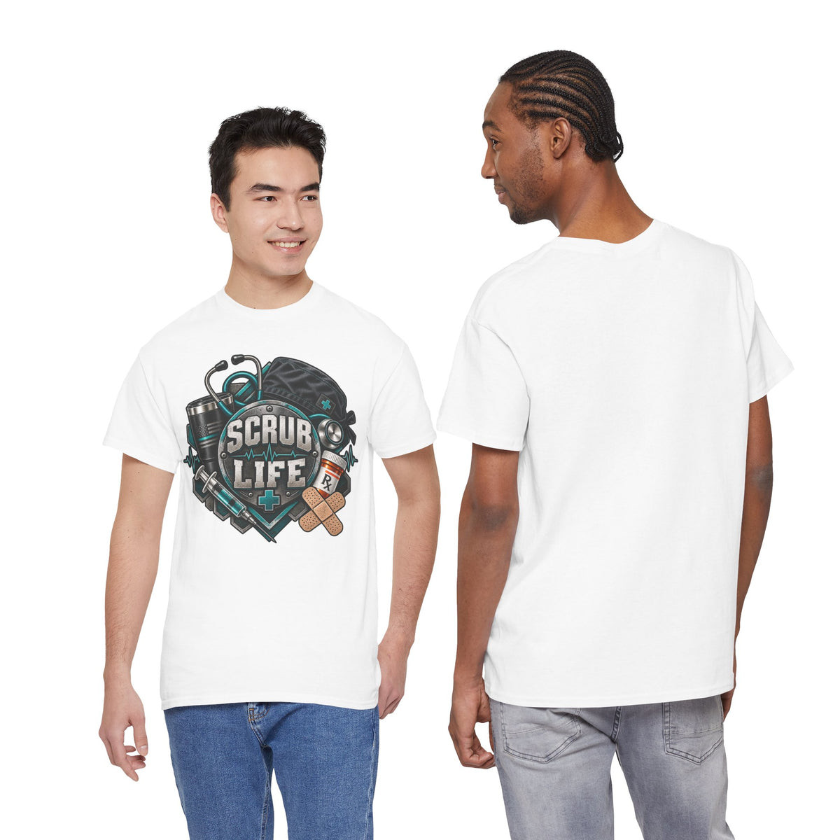 Scrub Life T-Shirt – Nurse & Healthcare Worker Graphic Tee