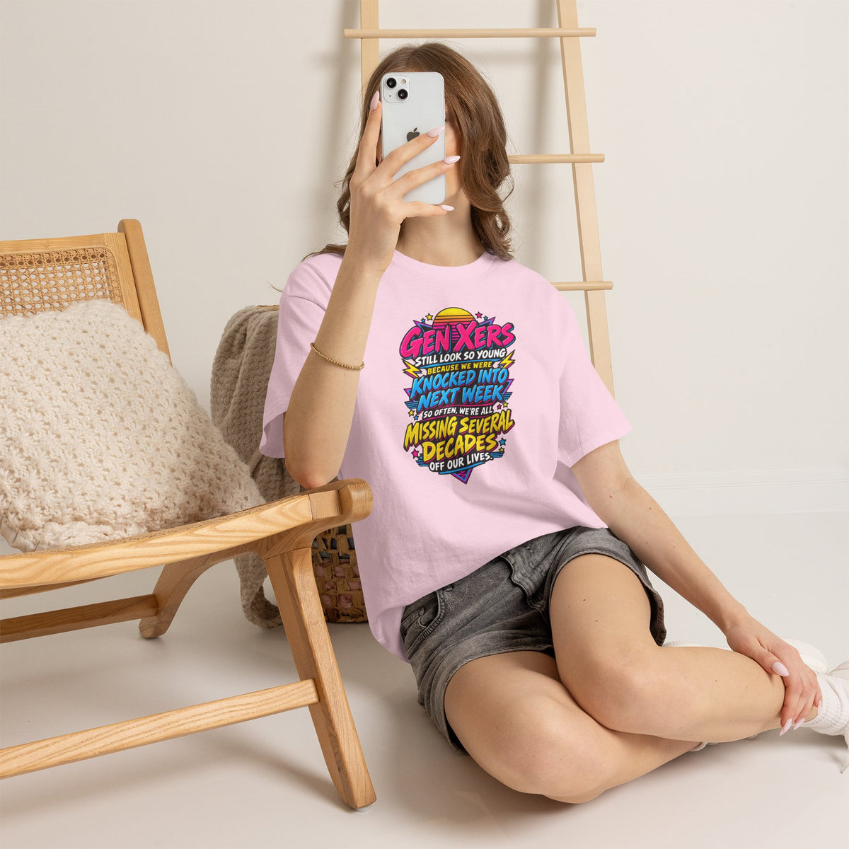 Gen Xers Retro Graphic Tee — “Still Look So Young… Missing Several Decades”