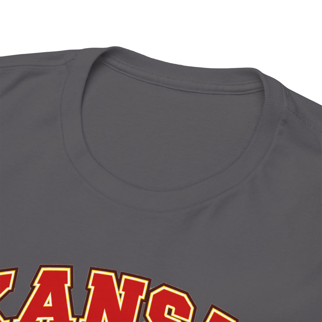 Kansas Thanksgiving Football T‑Shirt — Turkey Mascot Holiday Game Tee