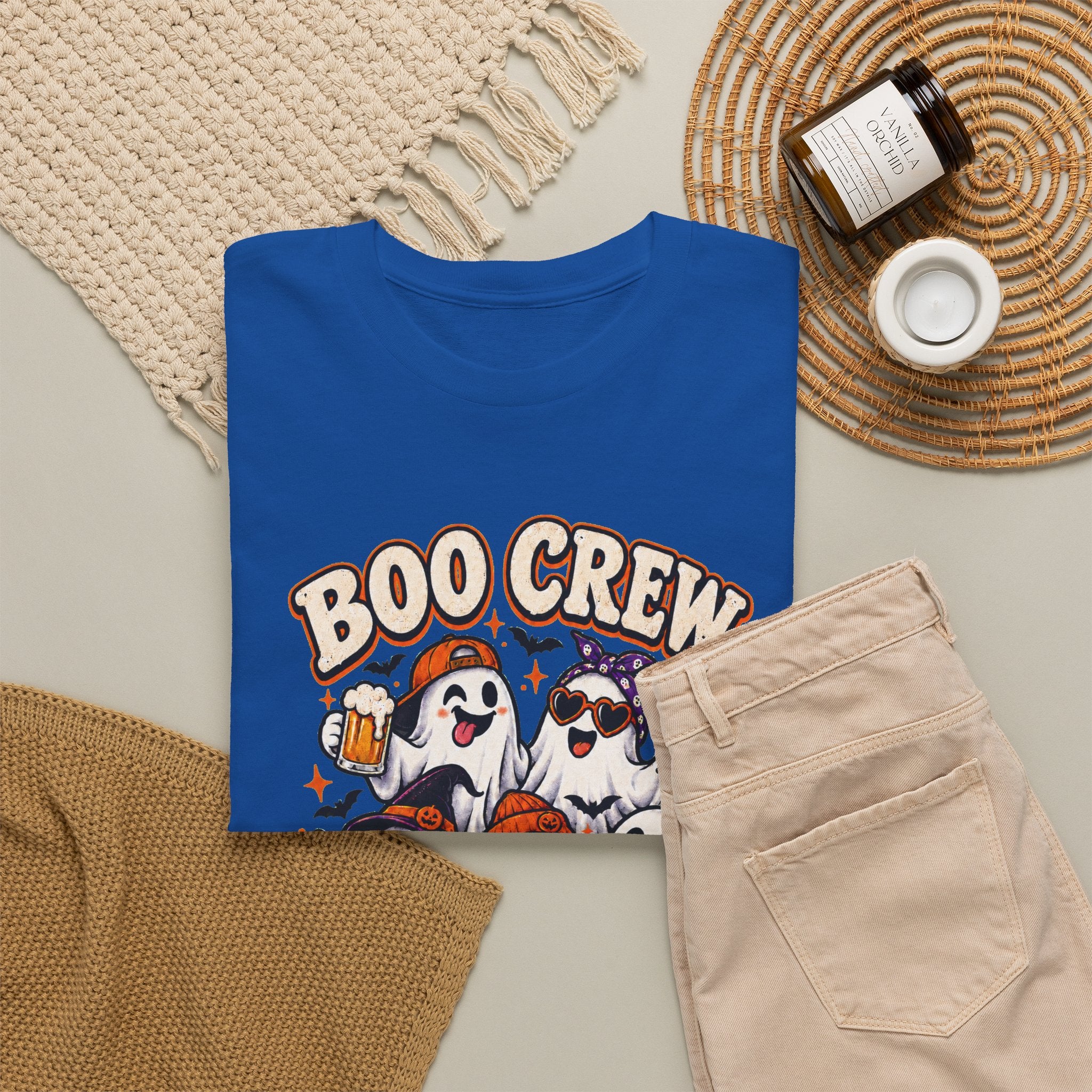 Boo Crew Halloween T-Shirt — “Most Likely to Get Sheet Faced” Funny Ghost Party Tee