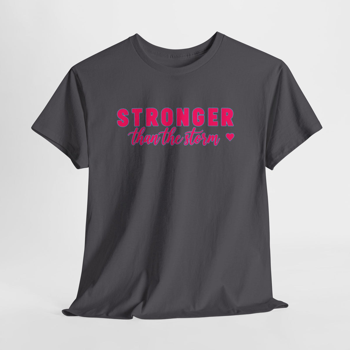 Stronger Than the Storm Tee - Inspirational Women's Resilience T-Shirt