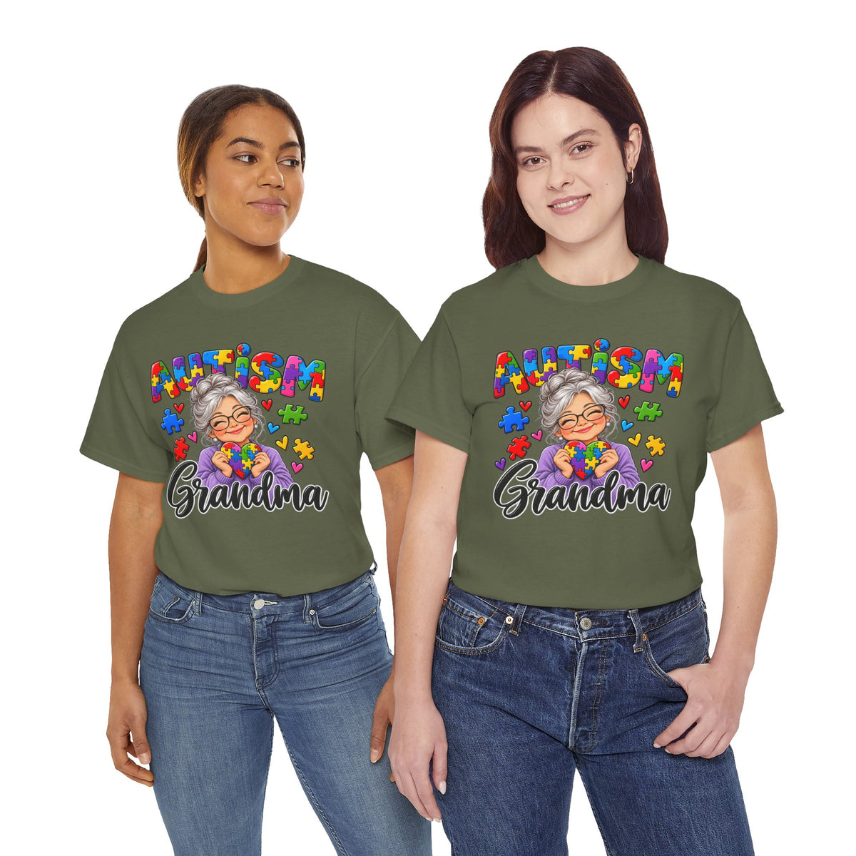 Autism Awareness Grandma T-Shirt