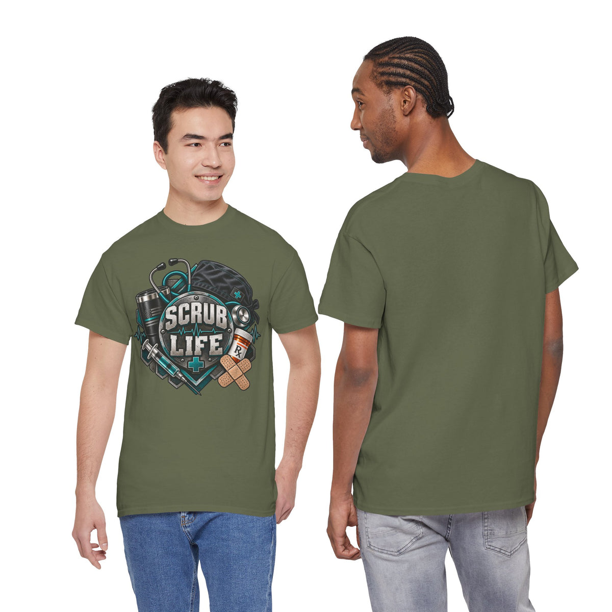 Scrub Life T-Shirt – Nurse & Healthcare Worker Graphic Tee
