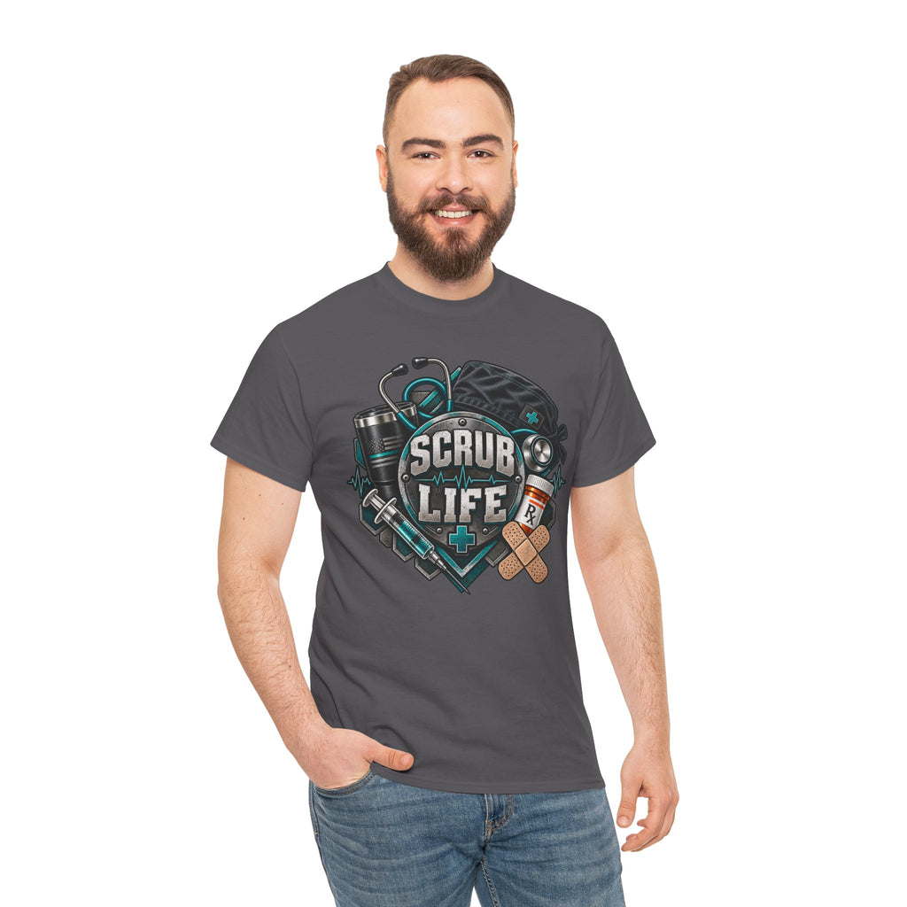 Scrub Life T-Shirt – Nurse & Healthcare Worker Graphic Tee