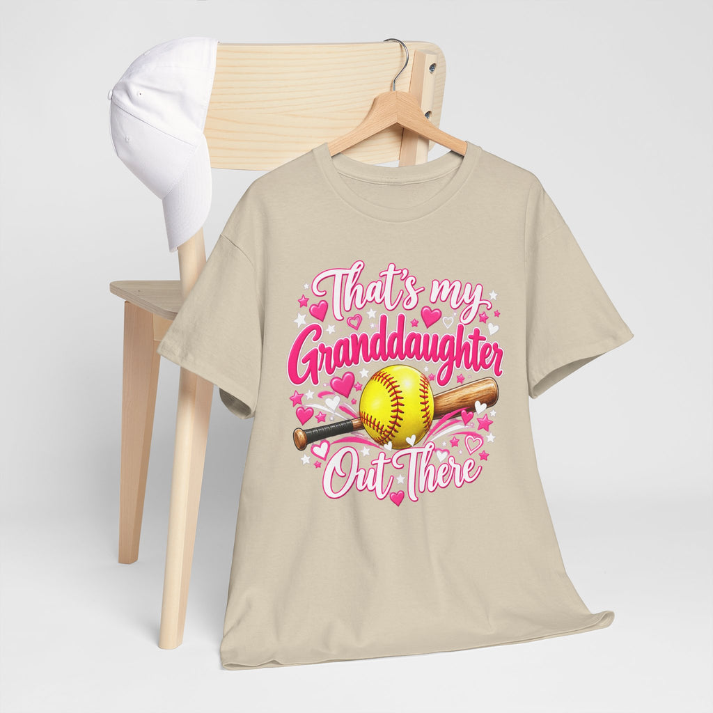 That’s My Granddaughter Out There Softball Grandma T-Shirt