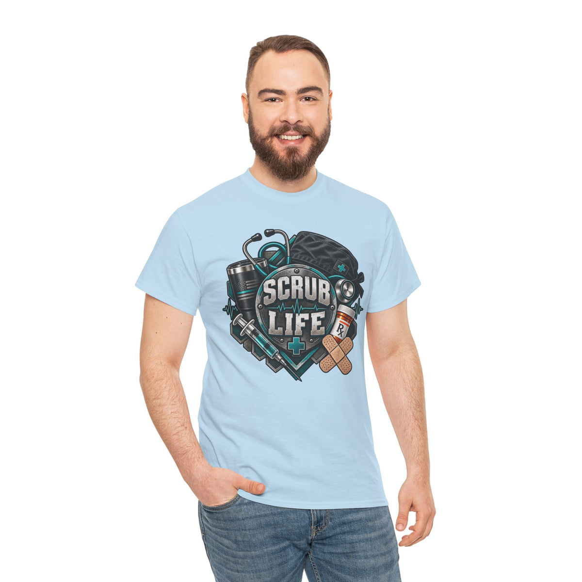 Scrub Life T-Shirt – Nurse & Healthcare Worker Graphic Tee