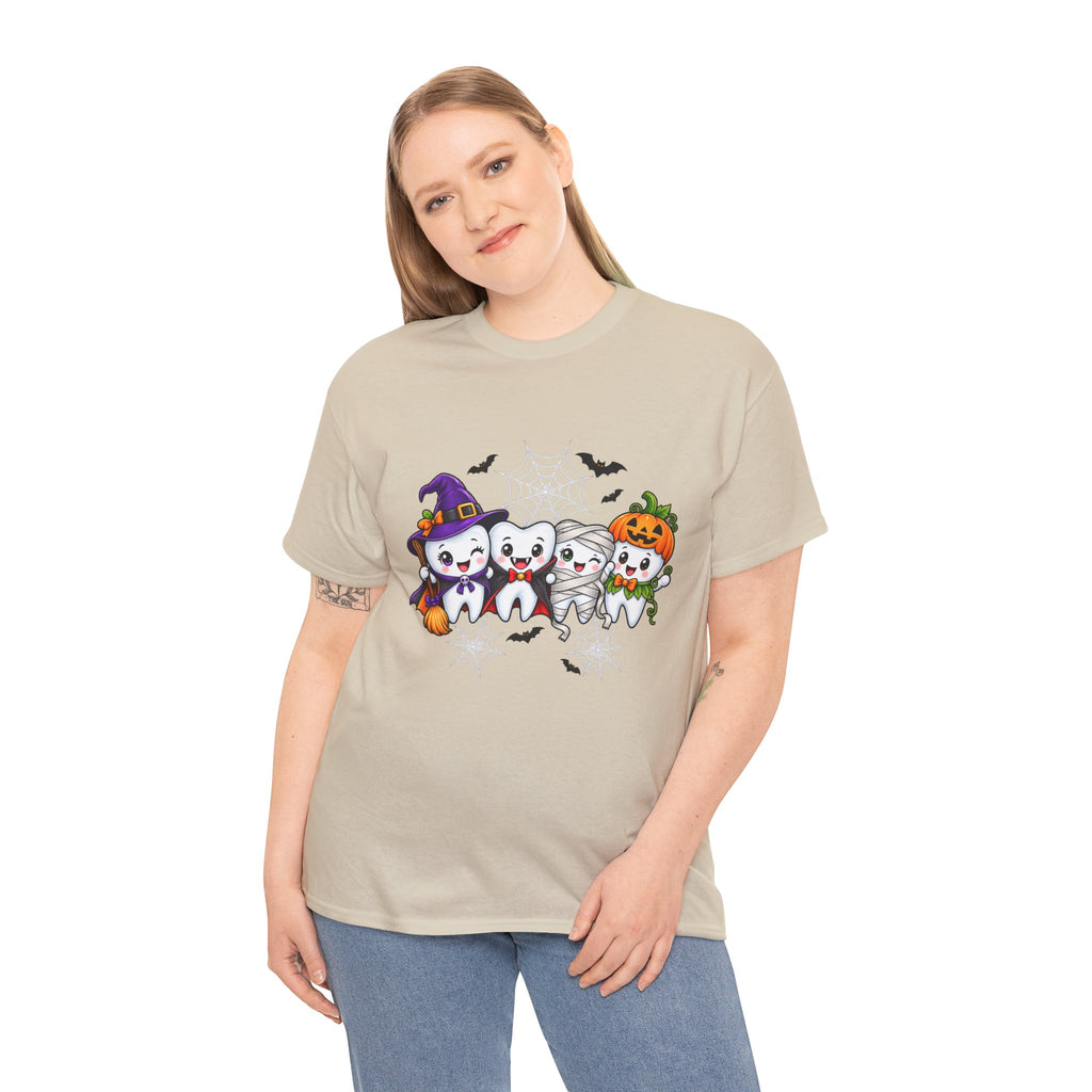 Halloween Teeth T-Shirt | Cute Dental Costume Graphic