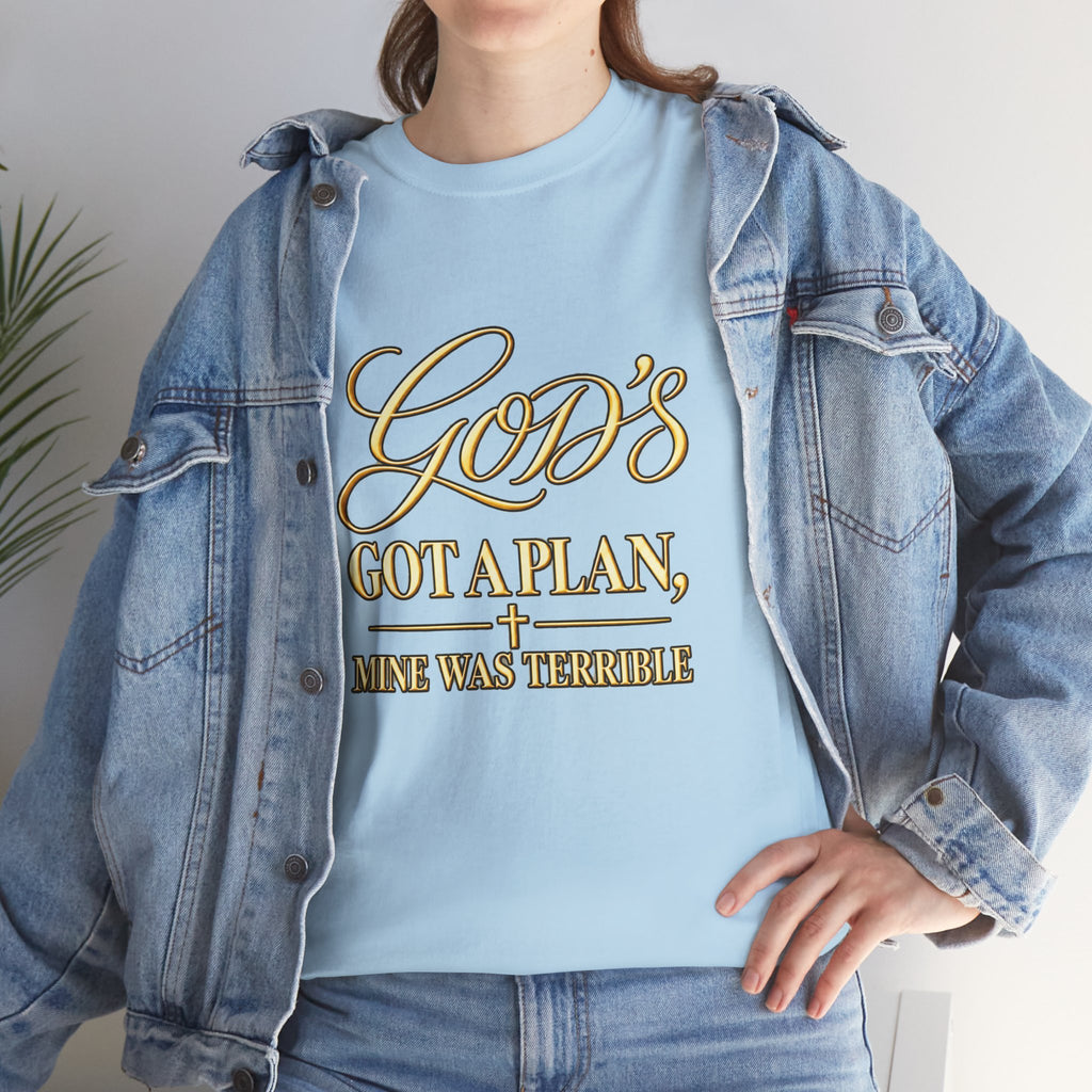 God's Got a Plan T‑Shirt — Inspirational Christian Faith Tee