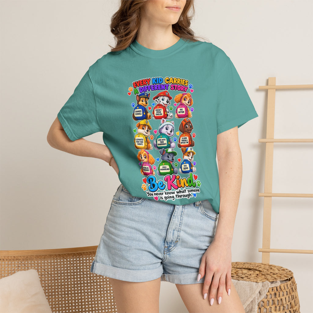 Be Kind Every Kid Carries Inspirational T-Shirt