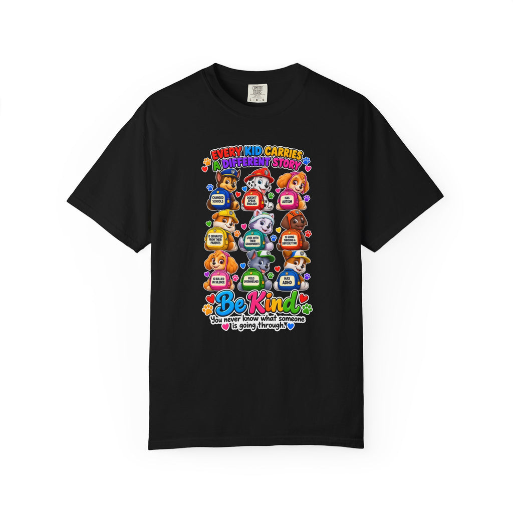 Be Kind Every Kid Carries Inspirational T-Shirt