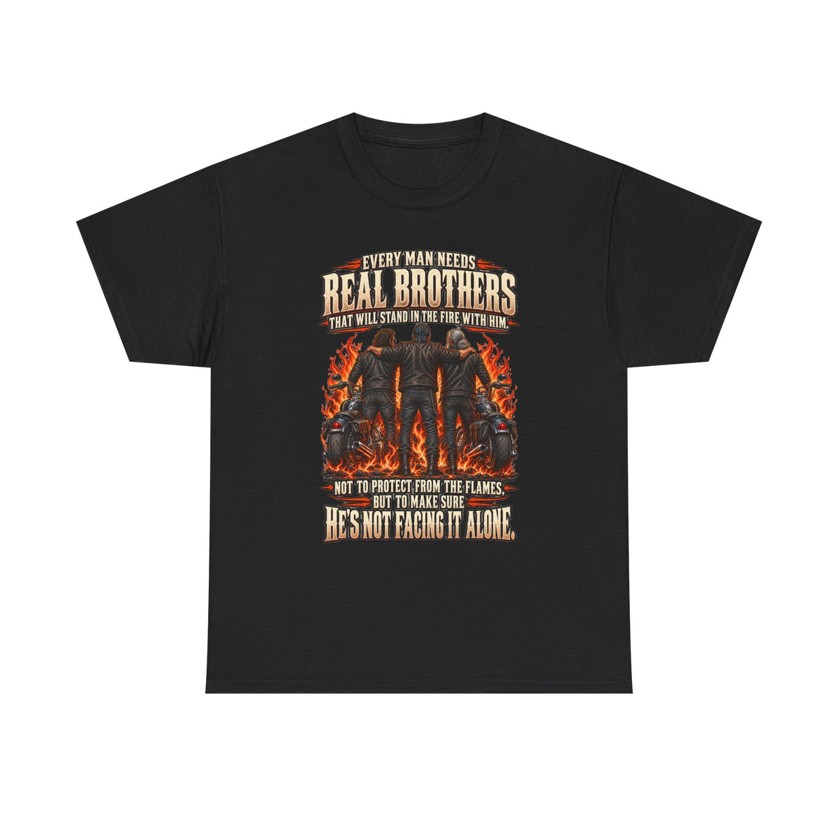 Real Brothers Graphic T-Shirt – Brotherhood and Strength
