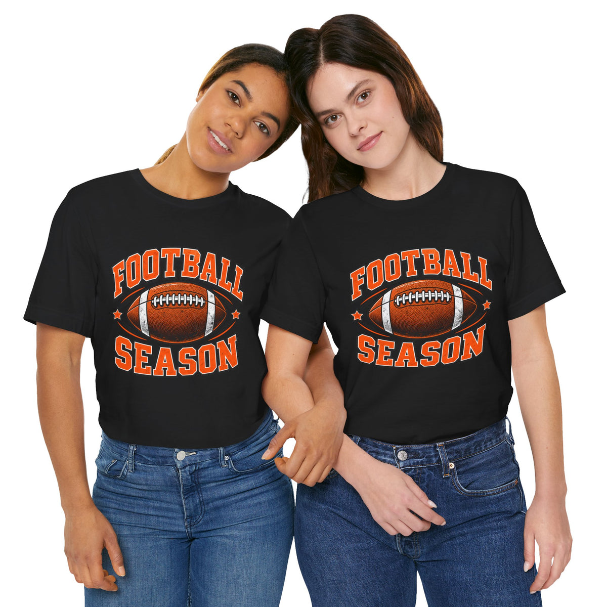Football Season Tee – Vintage Football Graphic Shirt