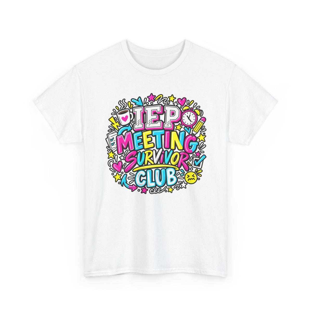 Video Meeting Survivor Club T-Shirt — Funny Remote Work Tee
