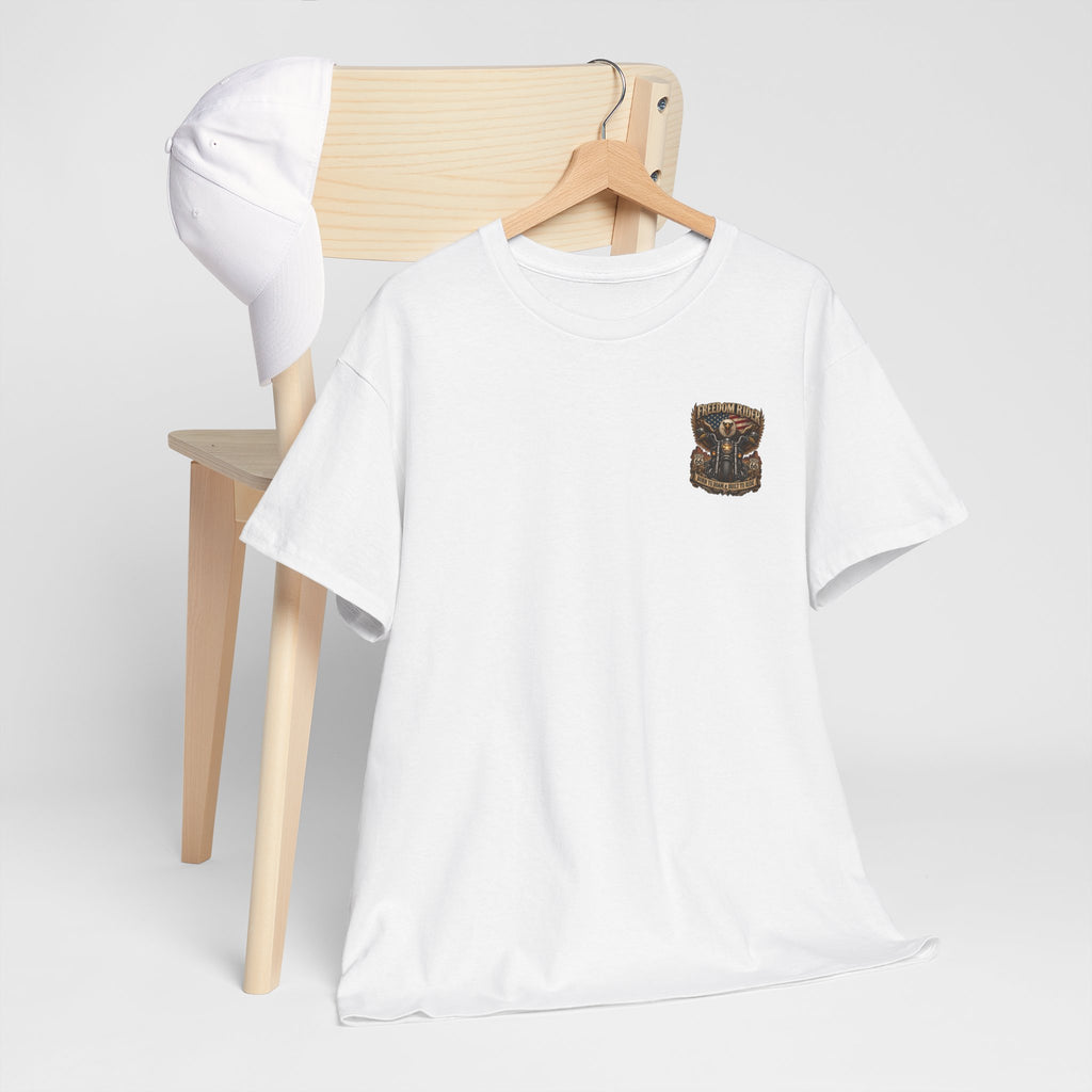 Freedom Rider Motorcycle T‑Shirt — Born to Roam Vintage Biker Tee