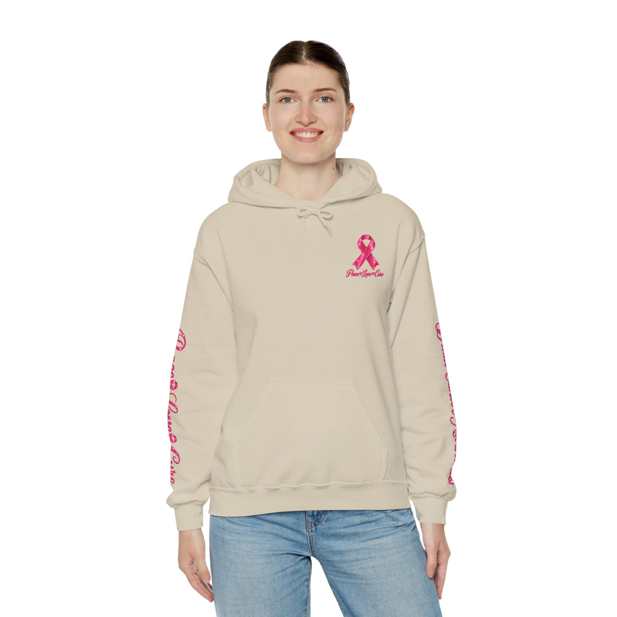 Pink Ribbon Breast Cancer Awareness Hoodie