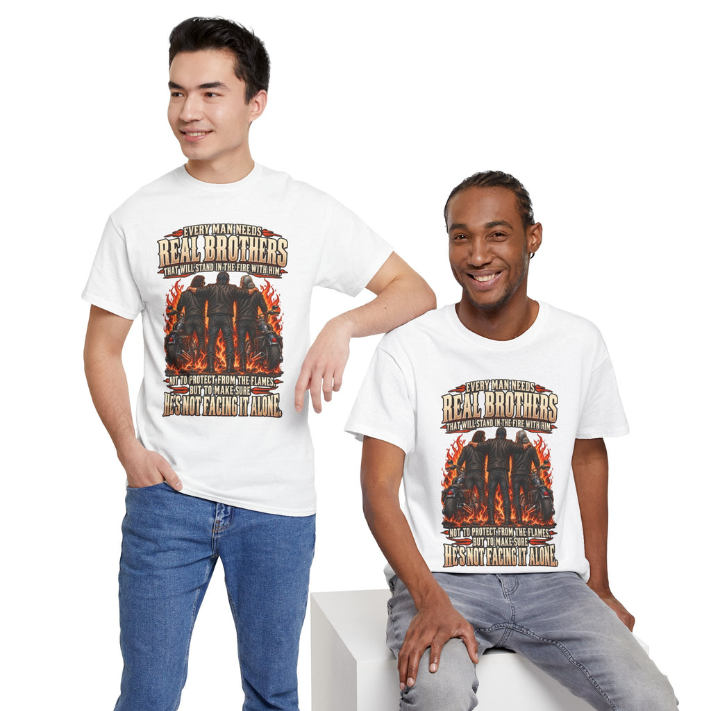 Real Brothers Graphic T-Shirt – Brotherhood and Strength