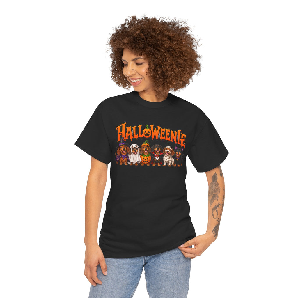 Halloweenie Dachshund T-Shirt | Halloween Dog Graphic