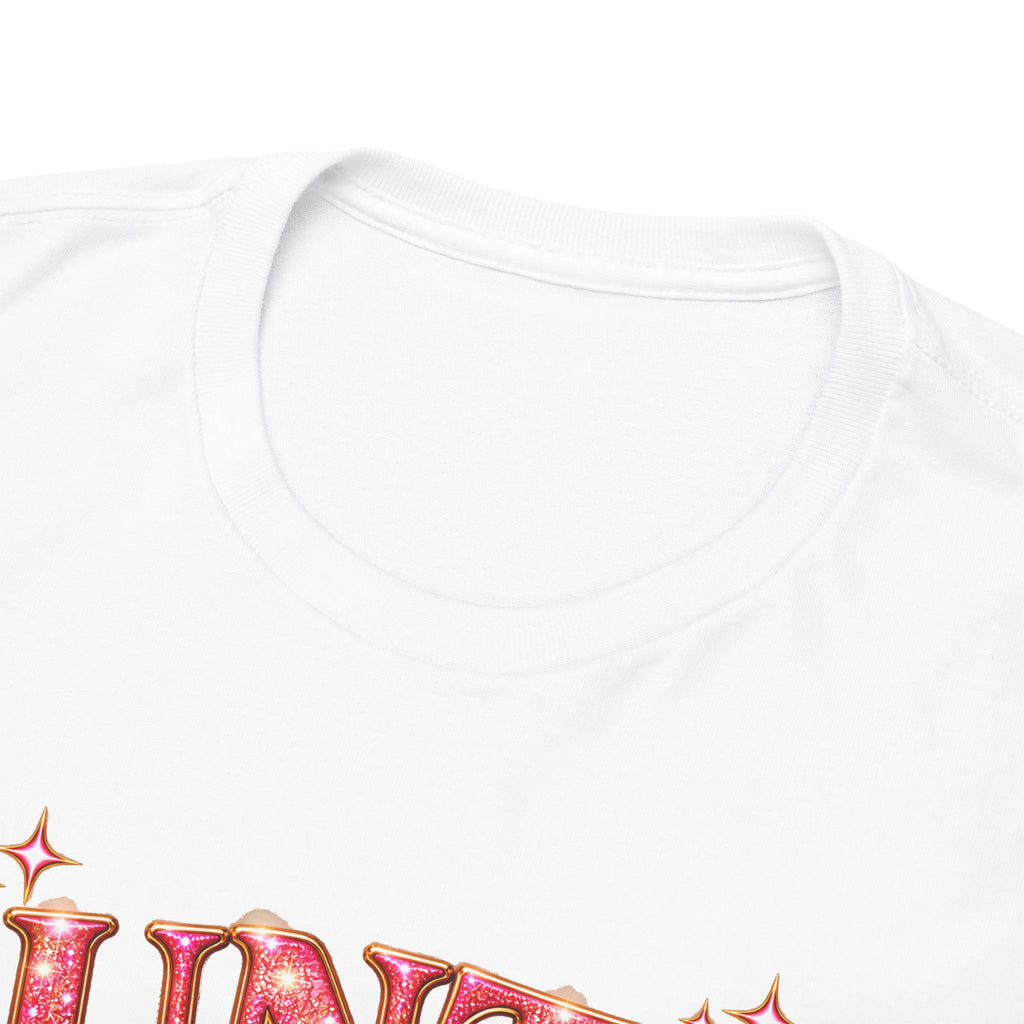 Auntie Graphic T-Shirt | Pink Bow Design