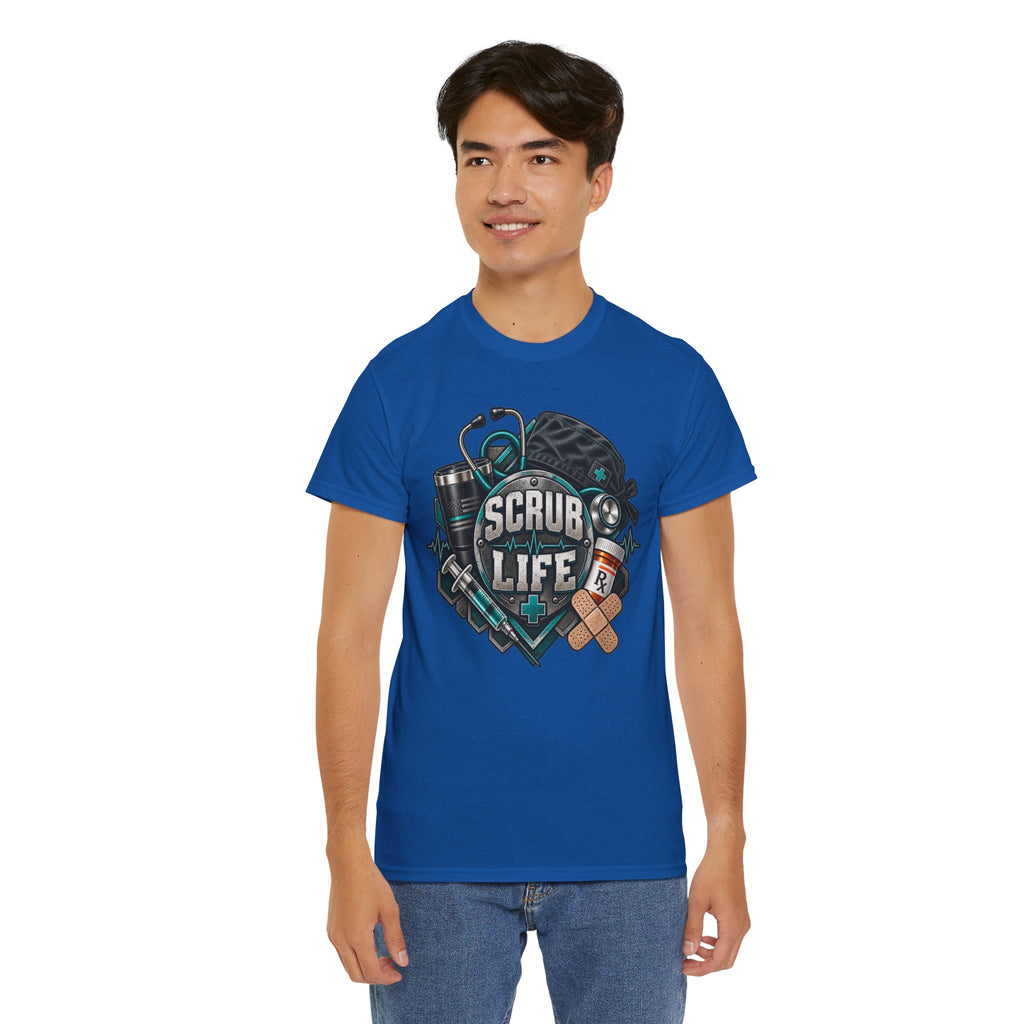 Scrub Life T-Shirt – Nurse & Healthcare Worker Graphic Tee