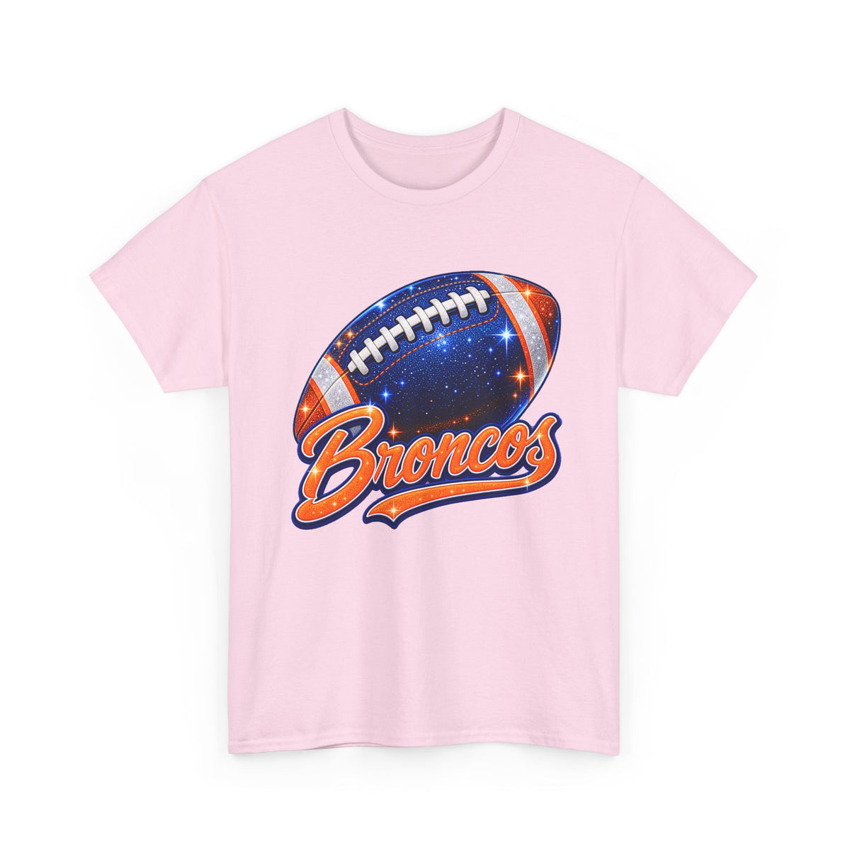 Broncos Football T-Shirt — Galaxy Football Graphic Tee
