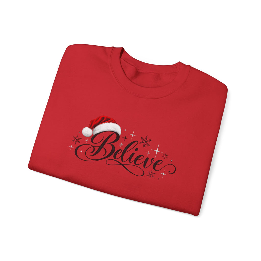 Believe Christmas Crewneck Sweatshirt