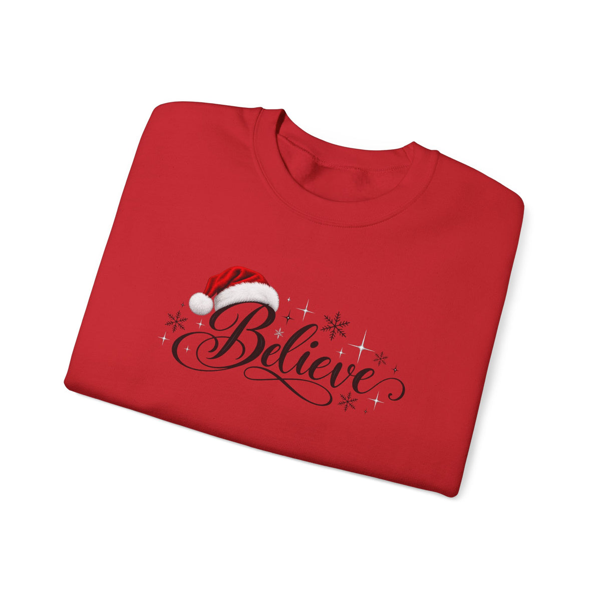 Believe Christmas Crewneck Sweatshirt