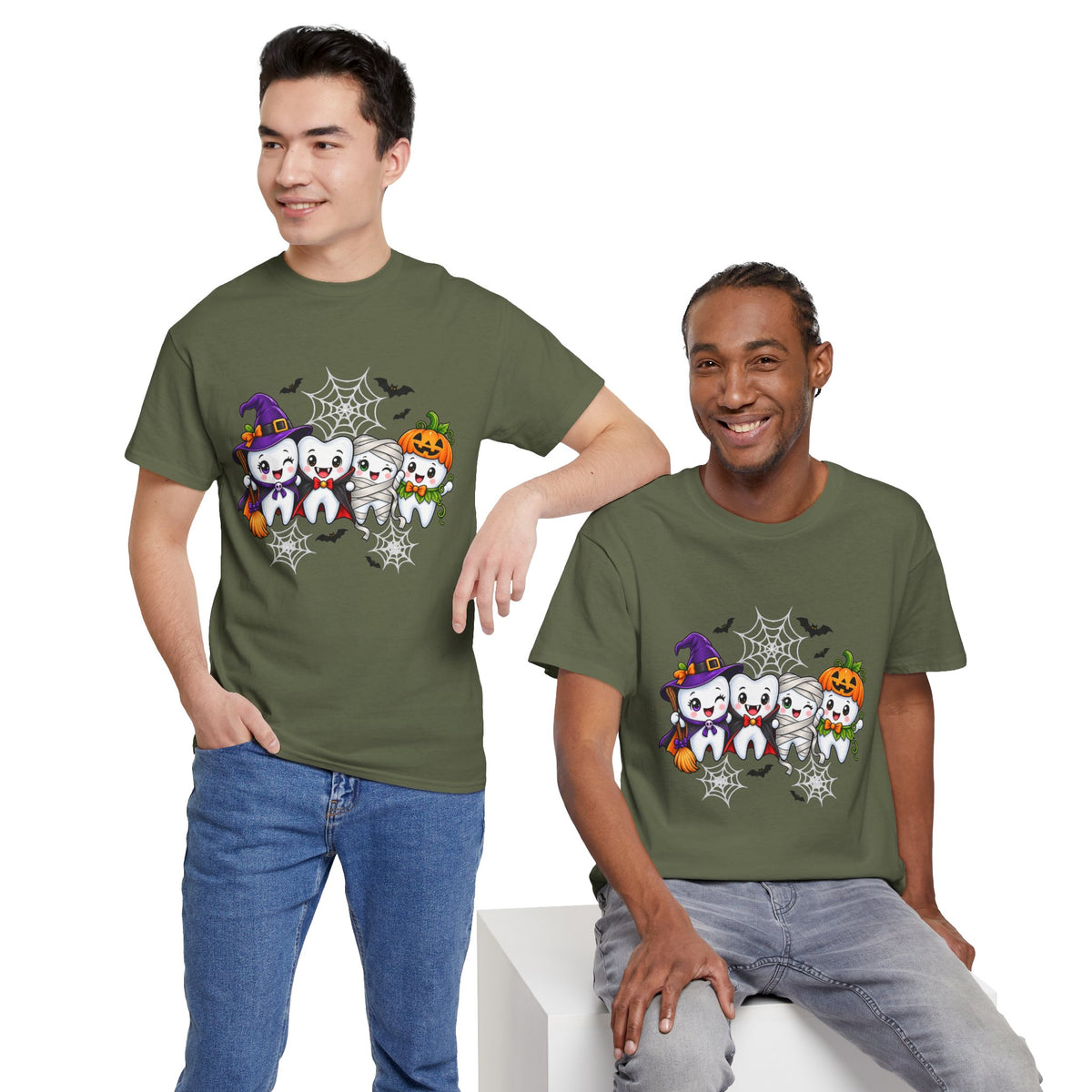 Halloween Teeth T-Shirt | Cute Dental Costume Graphic