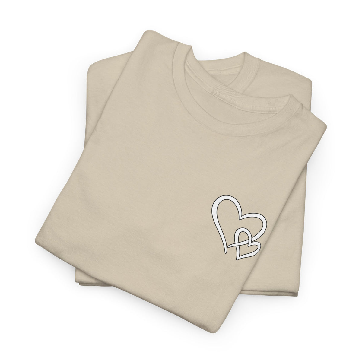 Inspirational Heart T-Shirt – "To the Person Behind Me: You Are Amazing, Beautiful and Enough" Motivational Tee