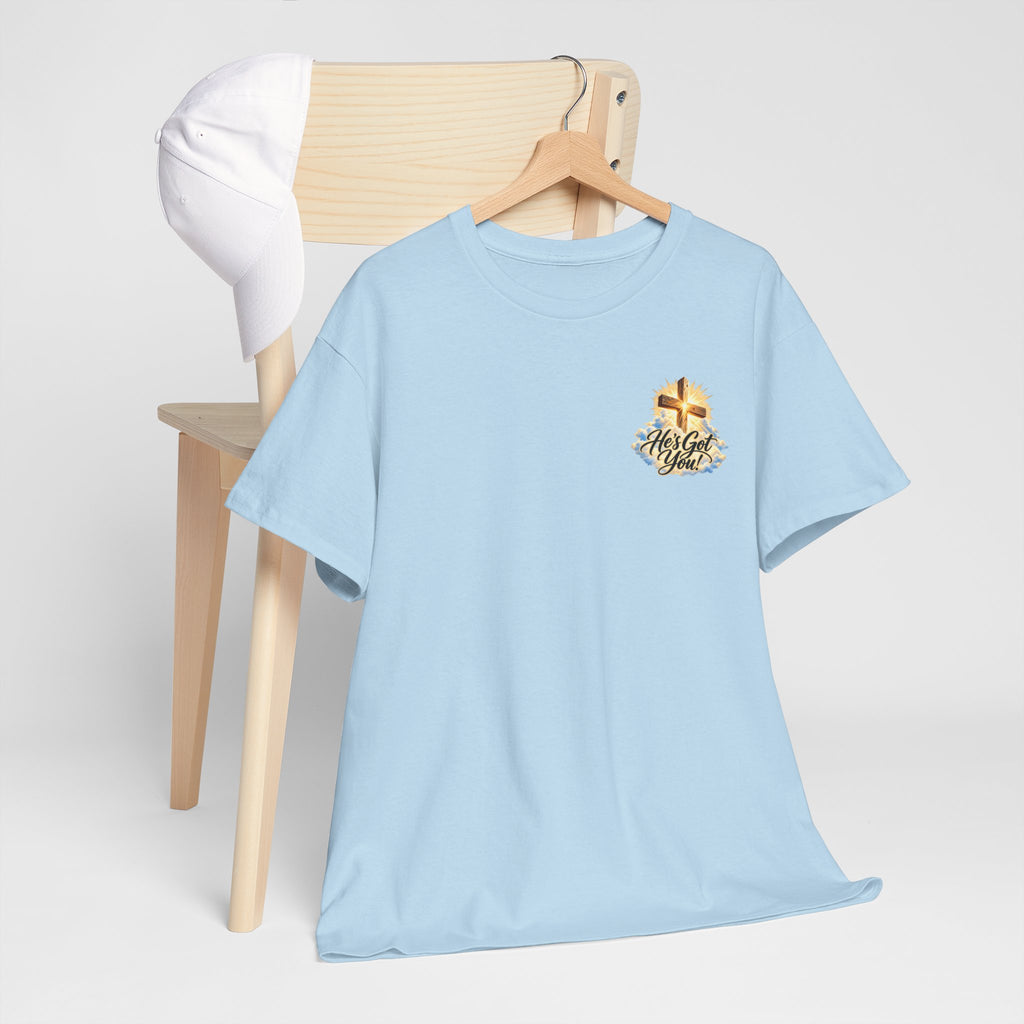 Don't Overthink It He's Got You Tee — Christian Cross Inspirational T‑Shirt