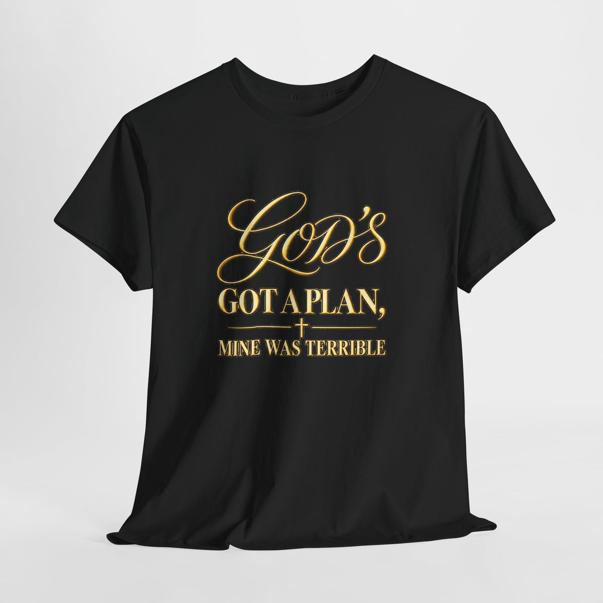 God's Got a Plan T‑Shirt — Inspirational Christian Faith Tee