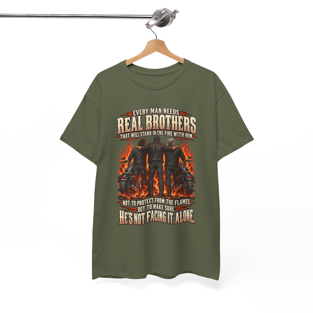 Real Brothers Graphic T-Shirt – Brotherhood and Strength