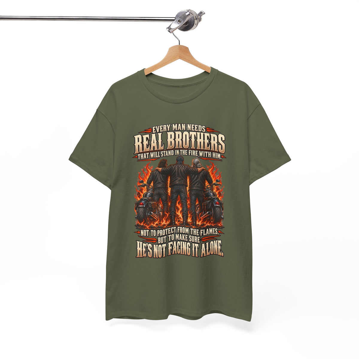 Real Brothers Graphic T-Shirt – Brotherhood and Strength