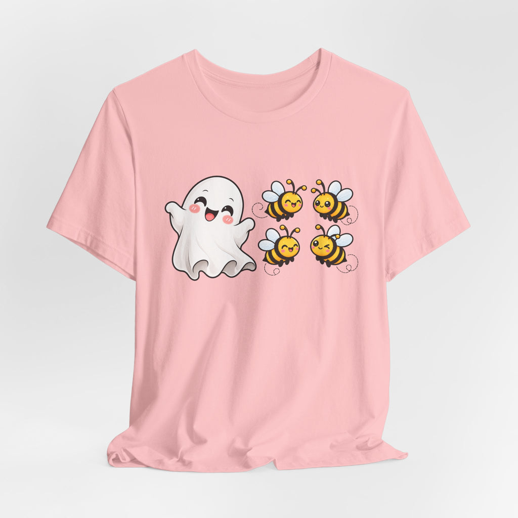 Boo & Bees Halloween Tee – Cute Ghost & Bee Shirt | Spooky Season Must-Have