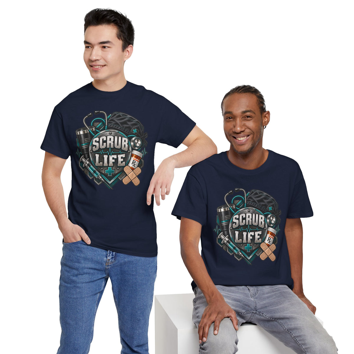 Scrub Life T-Shirt – Nurse & Healthcare Worker Graphic Tee